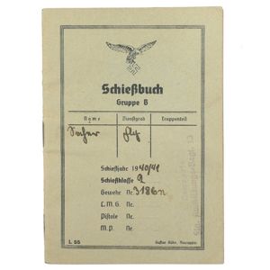 Luftwaffe Shooting Booklet