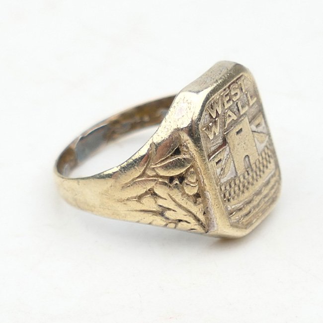 German 'Westwall' Souvenir Ring — image 4