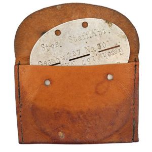Luftwaffe ID-disc & Pouch Kampfgeschwader 157 'Boelcke'