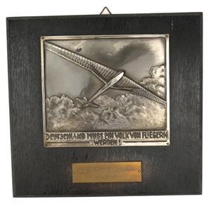 Luftwaffe Souvenir Wall Plaque 1937