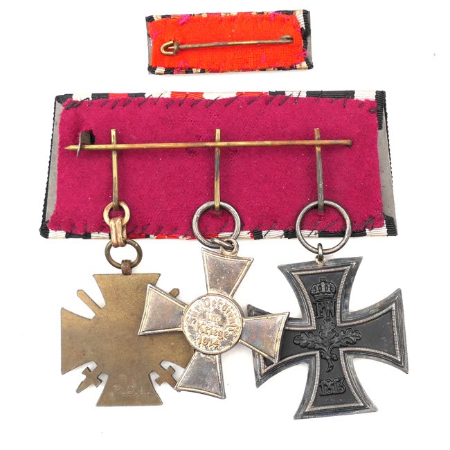 WW1 3-Piece Medal Bar & Batton — image 4