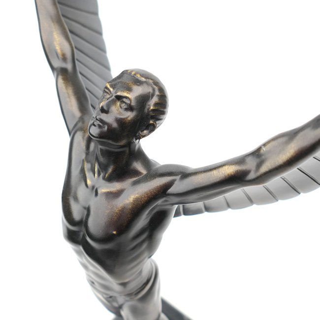 Bronze Icarus Statue on a marble base — image 4