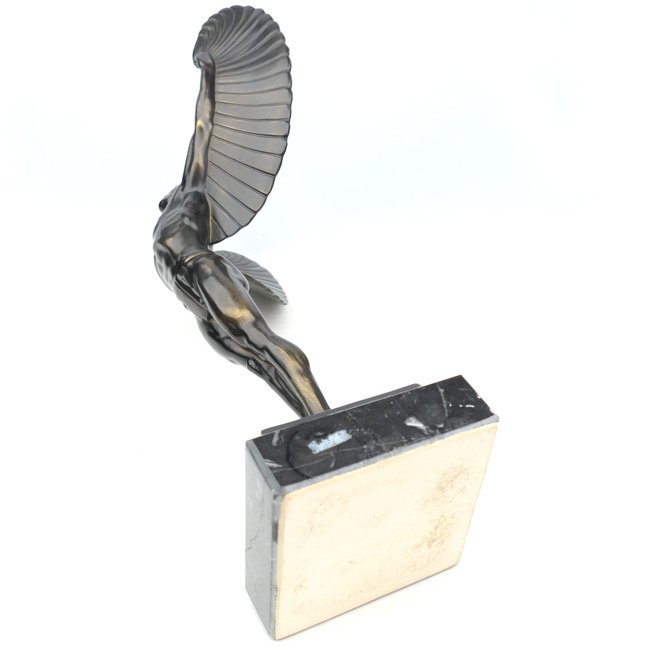 Bronze Icarus Statue on a marble base — image 7