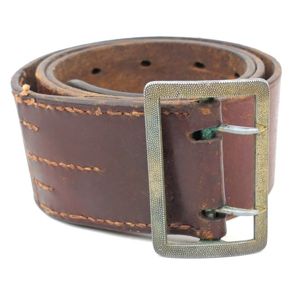 Political Double-Claw Belt & Buckle