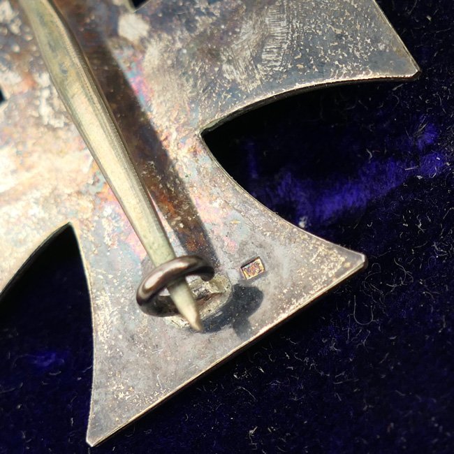 Cased WW1 Iron Cross 1st Class 'WS' — image 4