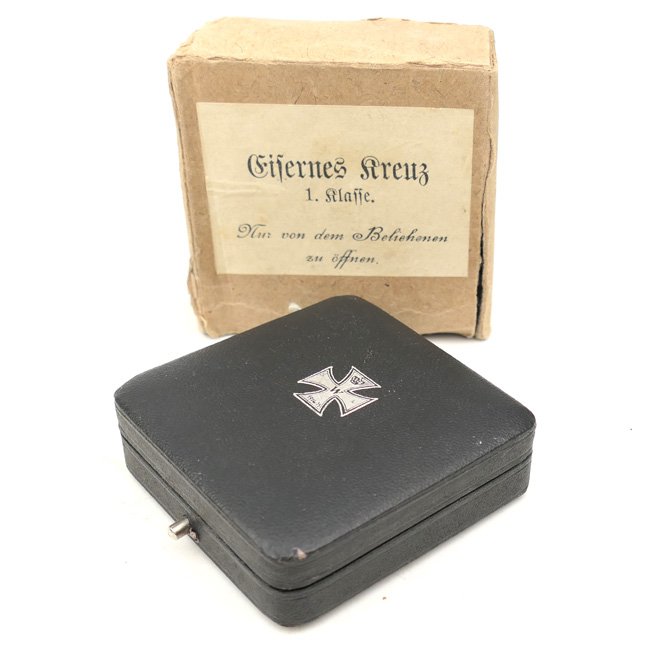 Cased WW1 Iron Cross 1st Class 'WS' — image 5