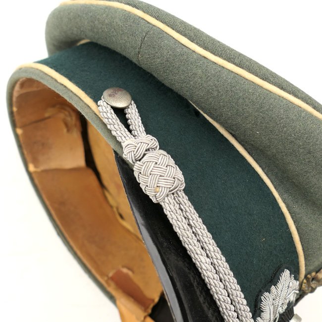 WH (Heer) Infantry Officer's Visor Cap with 'Braunschweig Skull' — image 9