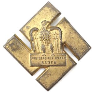 'Kreistag der NSDAP Baden 1939' Tinnie