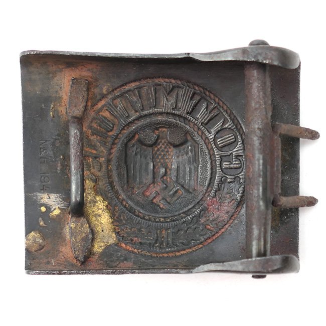 WH (Heer) EM/NCO's Belt Buckle 'N&H 1941' — image 4