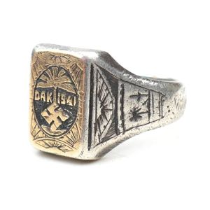German 'DAK 1941' Afrikakorps Souvenir Ring