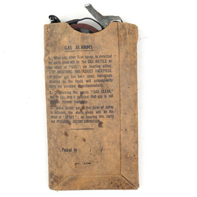 WW2 British Army Eye Shields Anti-Gas Mk1 — image 4