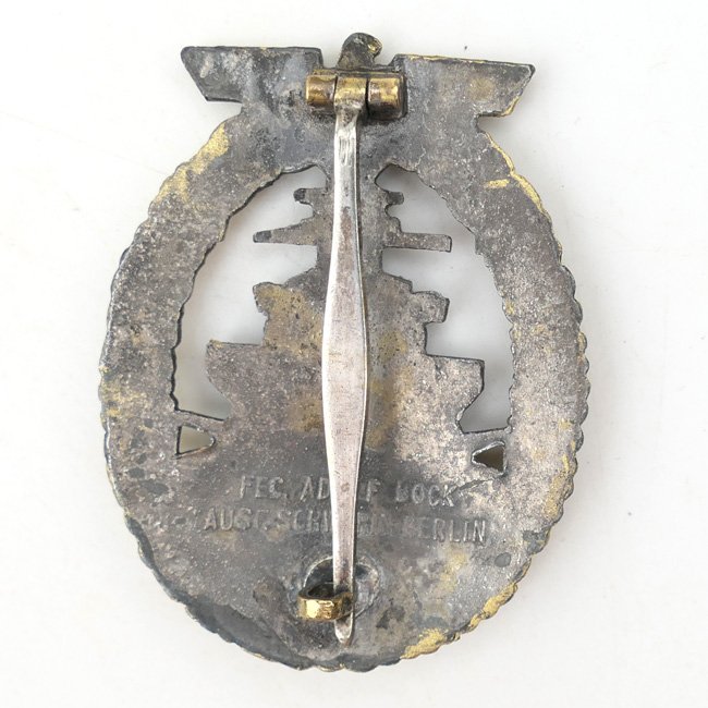 Kriegsmarine High Sea Fleet Badge — image 3