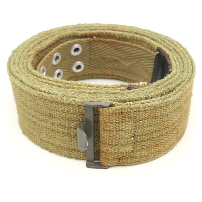 Rare Wehrmacht 'Afrikakorps' Tropical Belt 'E. Schneider' — image 2