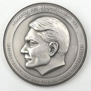 NSFK 'Flieger-Hitler-Jugend 1941' Table Medal