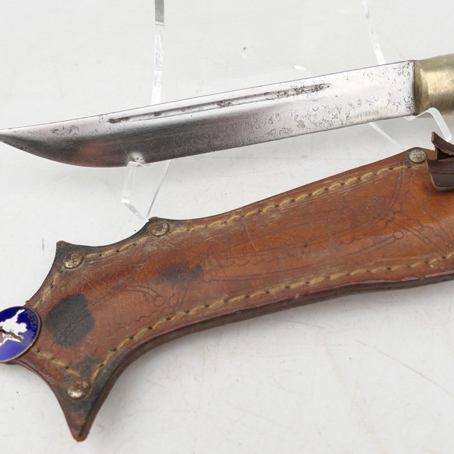 WW2 German 'Petsamo' Souvernir Puukko Knife — image 3