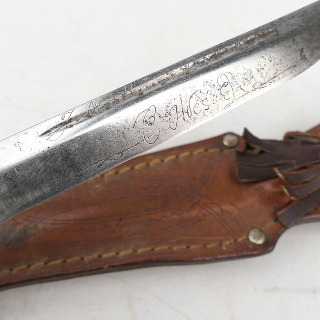 WW2 German 'Petsamo' Souvernir Puukko Knife — image 4