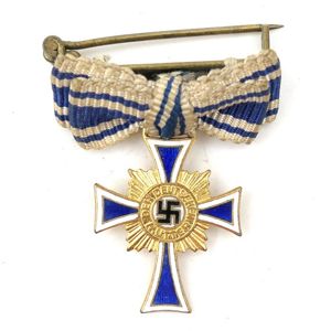 Miniature Mothers Cross in Gold