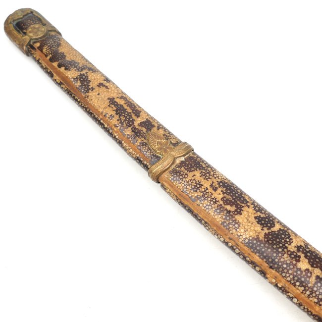 Japanese Naval Officers kai-gunto sword and scabbard — image 10