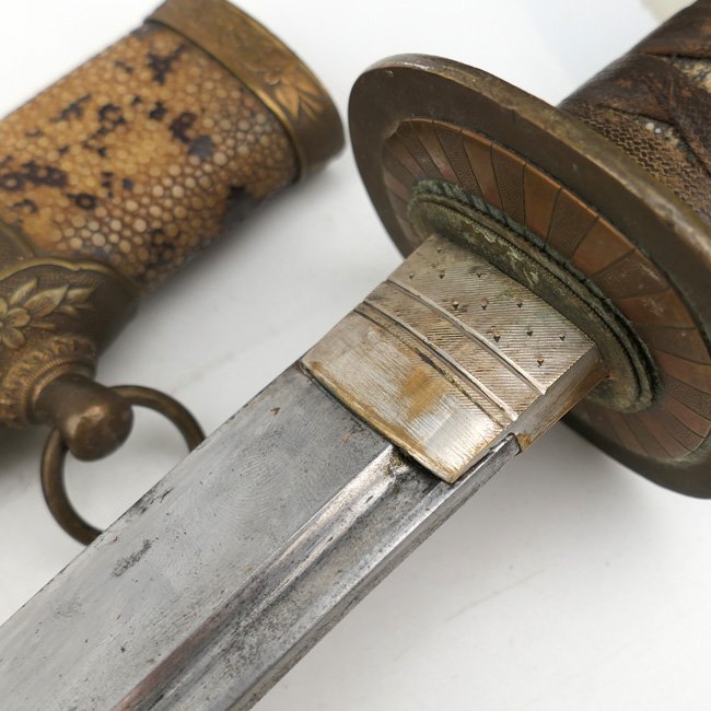 Japanese Naval Officers kai-gunto sword and scabbard — image 17