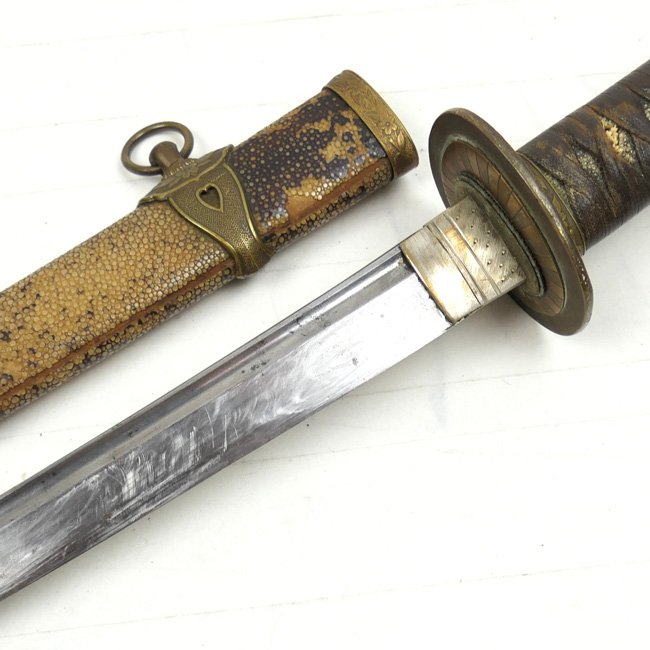 Japanese Naval Officers kai-gunto sword and scabbard — image 5
