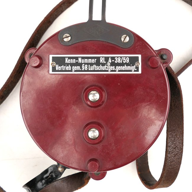 German 'Luftschutz' Hand Held Air Raid Sirene — image 5