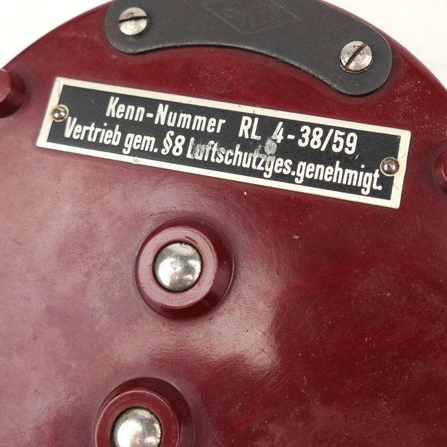 German 'Luftschutz' Hand Held Air Raid Sirene — image 6