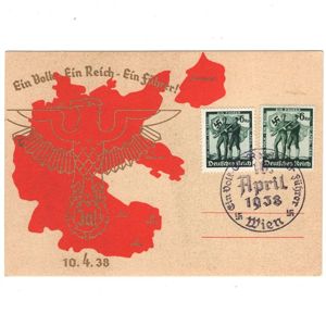 'Ein Volk - Ein Reich - Ein Führer' Postcard