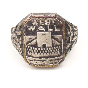 German 'Westwall' Souvenir Ring