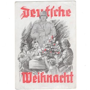 'Deutsche Weihnacht im Felde' Postcard