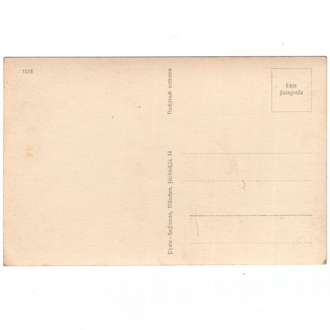 Hoffmann 'Ritterkreuz' Postcard - 'Generalmajor Ringel' — image 2