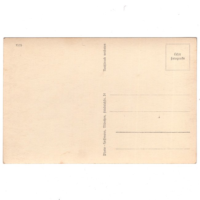 Hoffmann 'Ritterkreuz' Postcard - 'Oberstleutnant Schrank' — image 2