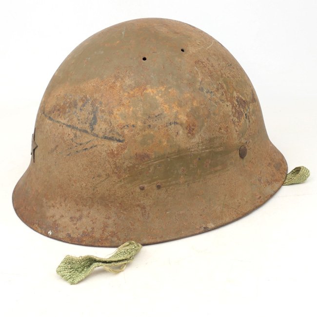 WW2 Japanese Type 90 Steel Helmet — image 4