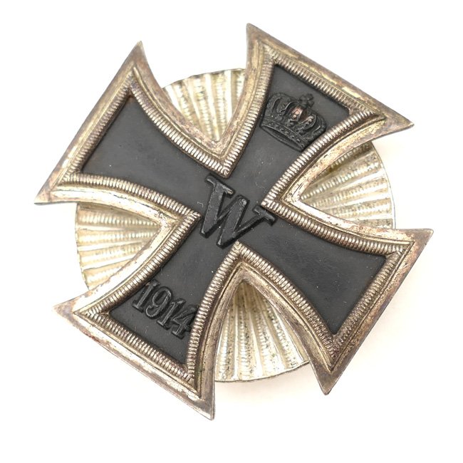 WW1 Iron Cross 1st Class 'Schinkelform' screw-back — image 2