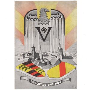 'Furchtlos und Treu' WHW Postcard