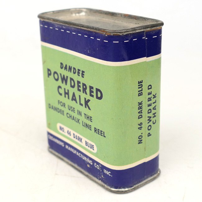 WW2 period US 'Dandee Powdered Chalk' Tin — image 3