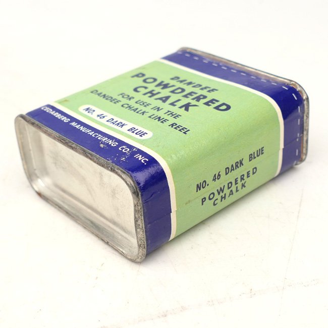WW2 period US 'Dandee Powdered Chalk' Tin — image 4