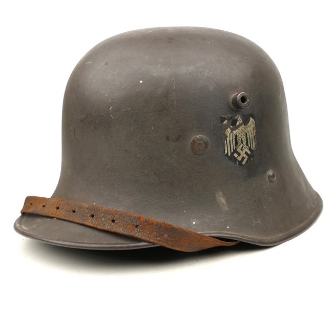 WH (Heer) M17 Single Decal Helmet — image 2