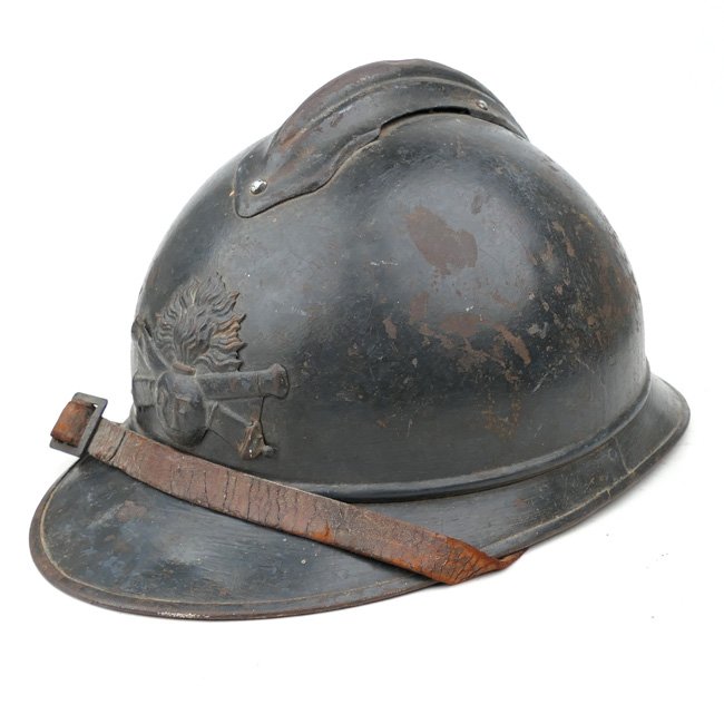 French M1915 Artillery 'Casque Adrian' Helmet — image 2
