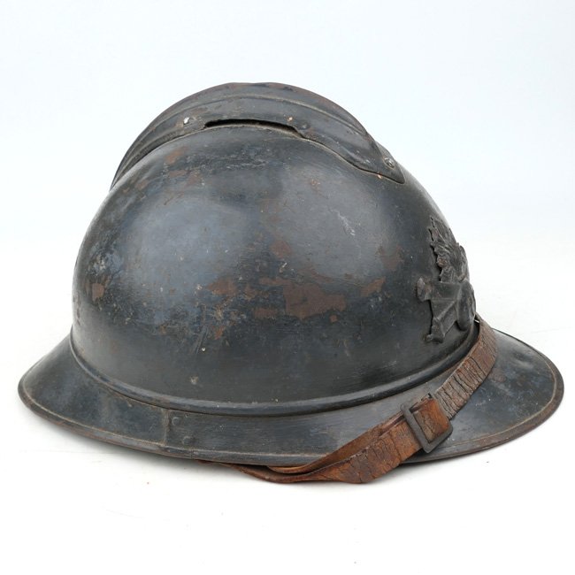 French M1915 Artillery 'Casque Adrian' Helmet — image 3