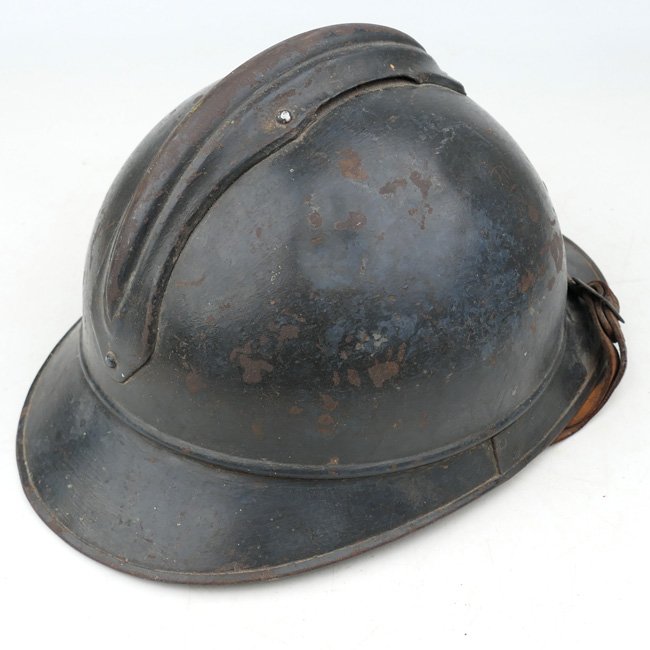 French M1915 Artillery 'Casque Adrian' Helmet — image 4