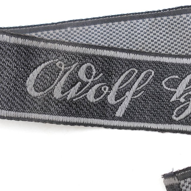 Waffen-SS BeVo 'Adolf Hitler' Cufftitle — image 2
