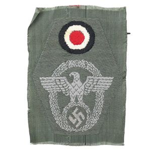 Polizei M43 BeVo cap-eagle/cocarde