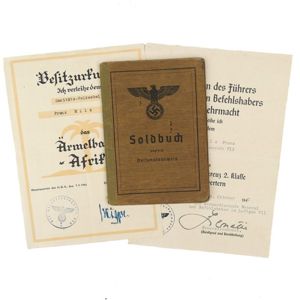 Pz. Gren. Ers. Btl. 108 Medic NCO Document Grouping