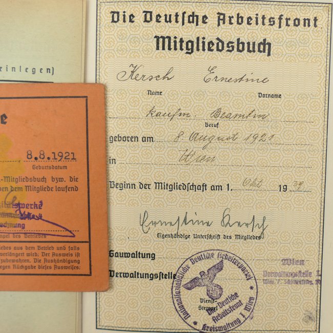 DAF Members Book & 'Ausweis' Card — image 3