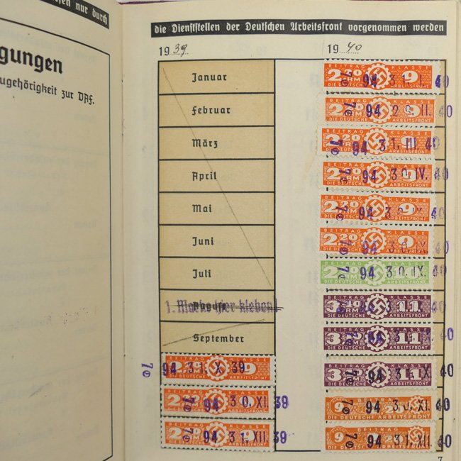 DAF Members Book & 'Ausweis' Card — image 4