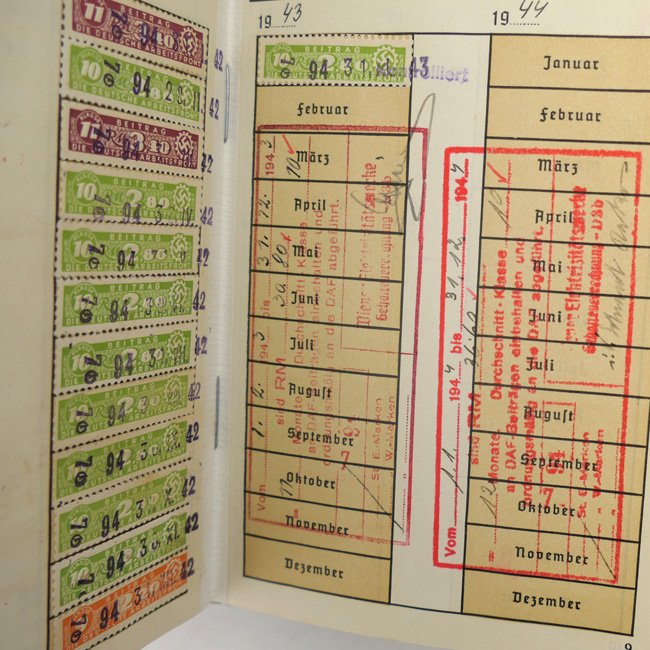 DAF Members Book & 'Ausweis' Card — image 5