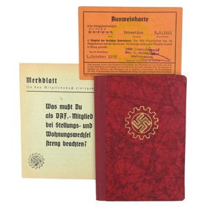 DAF Members Book & 'Ausweis' Card