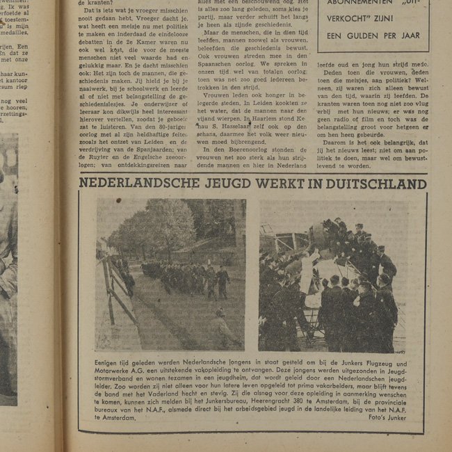 NJS (Jeugdstorm) 'de Stormvlag' Newspaper — image 3