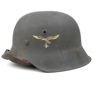 Luftwaffe Single Decal M42 Combat Helmet - Mint