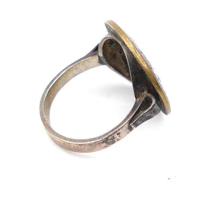 Wehrmacht Gebigsjäger 'Petsamo' Souvenir Ring — image 3
